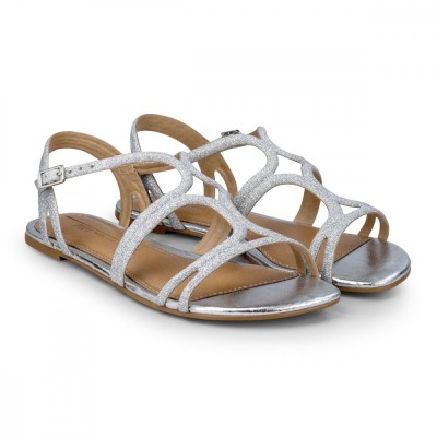 Sandale Fete Little Me Glitter Silver 39 EU foto