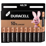 Baterie Duracell Basic, AA, 1.5V, alcalina, 18 buc