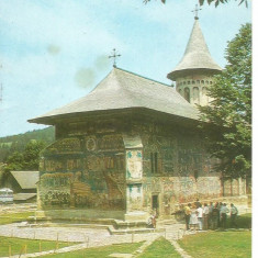 (A) carte postala- Suceava-Biserica Voronet