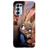 Husa compatibila cu Oppo Find X5 5G model Zootopia, Silicon, TPU, Viceversa, Transparent, Carcasa