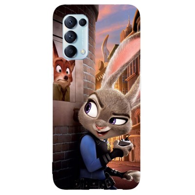 Husa compatibila cu Oppo Find X5 5G model Zootopia, Silicon, TPU, Viceversa foto