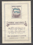 Argentina.1944 Pentru provincia La Rioja si Catamarca-Bl. 1 buc. GA.250, Nestampilat