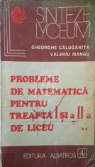 Probleme de matematica pentru treapta I si a II-a liceu, vol. 2 foto