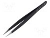 Pensetă de precizie dreptă, v&acirc;rf ascuțit, 120mm PIERGIACOMI ESD