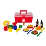 Set Jucarie Picnic Accesorii Plastic Culori