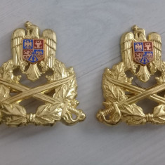 Insignă militară-Cuc-Caschetă-Emblemă-Coifură-Forțe Terestre,Nefolosit-pret2 buc