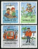 Norvegia 1984 - Craciun, carti pentru copii, serie neuzata