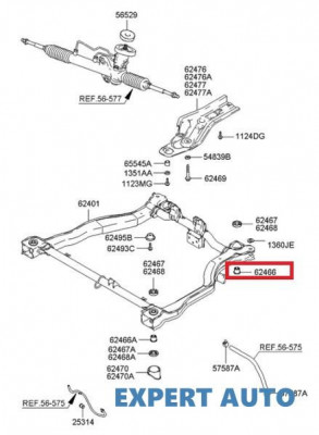 Bucsa jug fata partea din spate Hyundai Accent (2006-2009) foto