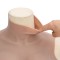 Bust cu sani din silicon cupa E, bronzat - 6