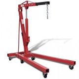 VidaXL Macara pliabilă pentru motor de 2 tone, 88,2 kg