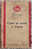 Cum se scrie o carte - Gh. N. Leon// 1936