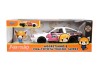 JADA AGGRETSUKO SET MASINUTA METALICA SI FIGURINA AGGRETSUKO SI TOYOTA TRUENO SCARA 1:24, Jadatoys