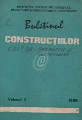 Buletinul constructiilor, vol. 3 (1988) foto