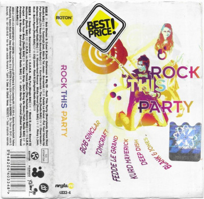 Caseta Rock This Party,selectie romaneasca, originala foto