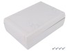 Carcasa universala TEKO ABS gri deschis 133x188x59 mm TEKMAR fixare PCB ghidaje