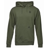 Hanorac Dama Black Diamond M Mountains Badge Hoody Tundra L, Bumbac Organic, Gluga Ajustabila, Buzunar Frontal
