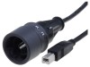 Cablu USB 2.0 4m Waterproof 1A