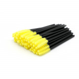 Cumpara ieftin Perii pentru Extensii Gene din Silicon, Set 50 Buc - Yellow