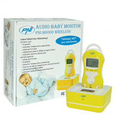 Resigilat : Audio Baby Monitor PNI B6000 wireless audio duplex foto