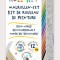 Kit rola de desenat 3 m si 12 creioane colorate cerate, Haku Yoka - Dinozauri