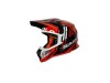 Casca moto Enduro SMK ALLTERRA X-Sprint Marime S Alb-Negru-Rosu Unisex Omologare ECE 22.06