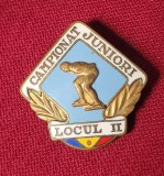 Insigna pentagonala campionat juniori