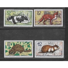 DDR 1970 - Fauna, animale, serie neuzata