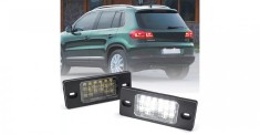 Set 2 Lampi numar LED VW Touareg I, BORA Berlina, Break, Golf IV Break, Golf 5 Break, Passat B5 Break, Porsche Cayenne, VW Tiguan I