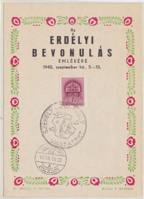 Erdely Ardeal intrarea trupelor maghiare &amp;icirc;n Transilvania 1940 foto