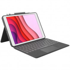 Husa tastatura pentru iPad LOGITECH GRAPHITE 920-009629