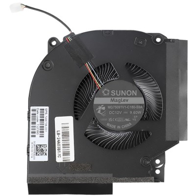 Cooler placa video Laptop Gaming, HP, Omen 16Z-X, N44738-001, MG75091V1-C191-S9A, DC280016HS0SUO30, 12V, 9.60W, GPU foto