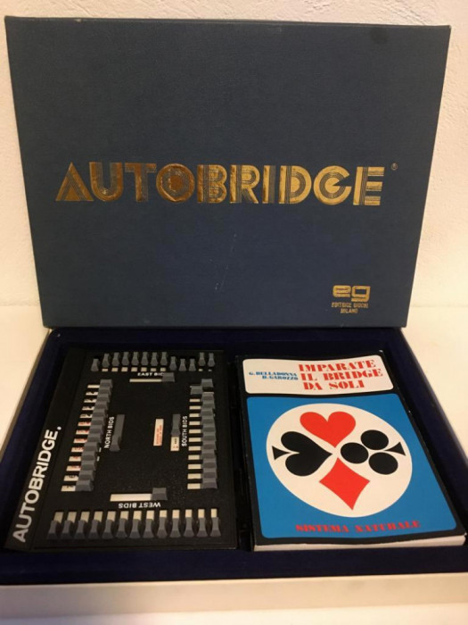 * Joc AUTOBRIDGE Editrice Giochi Milano 1974, vintage, vechi, colectie