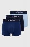 Cumpara ieftin Lacoste boxeri 3-pack barbati, culoarea albastru marin