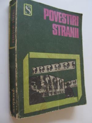 Povestiri stranii (literatura Anglo-saxona) - Antologie foto