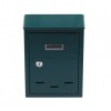 Cutie postala 285X200X60mm, verde, Vorel