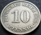 Cumpara ieftin Moneda istorica 10 PFENNIG - GERMANIA, anul 1900 A *cod 3980 - Berlin, Europa