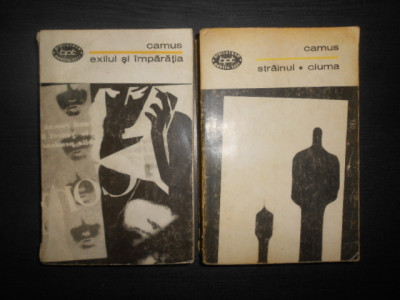 Albert Camus - Exilul si imparatia. Strainul. Ciuma 2 volume foto