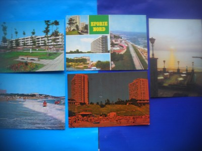 HOPCT LOT NR 699 EFORIE NORD-CT-5 CARTI POSTALE-RSR-CIRCULATE foto