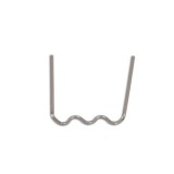 Cumpara ieftin Set de 100 cleme U-0.8mm pentru reparat plastic, HILMANN