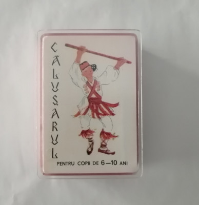 Joc carti vechi Calusarul varsta 6-10 ani, I.P.B. Timisoara N.I.I. nr.261-76 foto