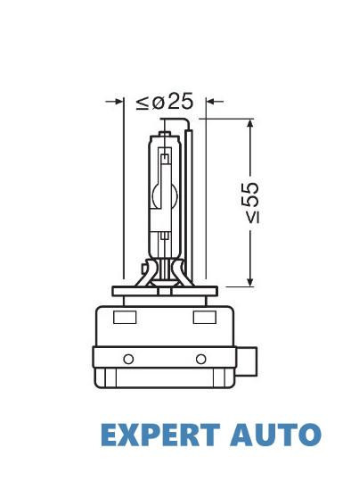 Bec xenon 42v d3s xenarc night breaker laser nextgen osram UNIVERSAL Universal #6