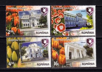 ✅RO 2017 , LP 2141 ,&amp;quot;Simfonia lalelelor , Pitesti &amp;quot; serie ,MNH foto