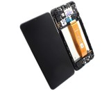 Display Samsung Galaxy A12 A125 Display Service Pack Negru Black