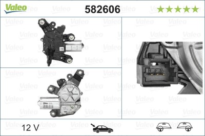 VALEO 582606 ORIGINAL PART motor stergator foto