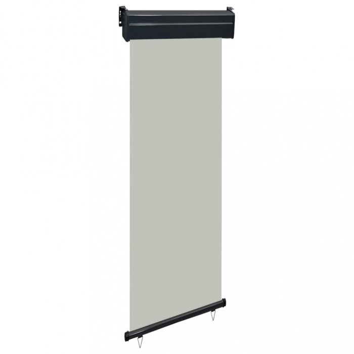 vidaXL Copertină laterală de balcon, gri, 60 x 250 cm 48404