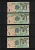 Set Arabia Saudita 4 x 1 riyal 2007 2009 2012 2016, Asia
