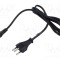 Cablu 3x0,75mm2 IEC C5 mamă 1,8m negru POS