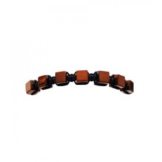 Bratara cu snur ajustabil, Brown, A4B117