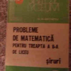 Probleme De Matematica Pentru Treapta A Ii-a De Liceu Siruri - D. M. Batinetu ,539344