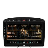 Cumpara ieftin Navigatie Peugeot 308 408 (2008-2013), Android 13, A-Octacore 4GB RAM + 64GB ROM, 9 Inch - AD-BGA9004+AD-BGRKIT265